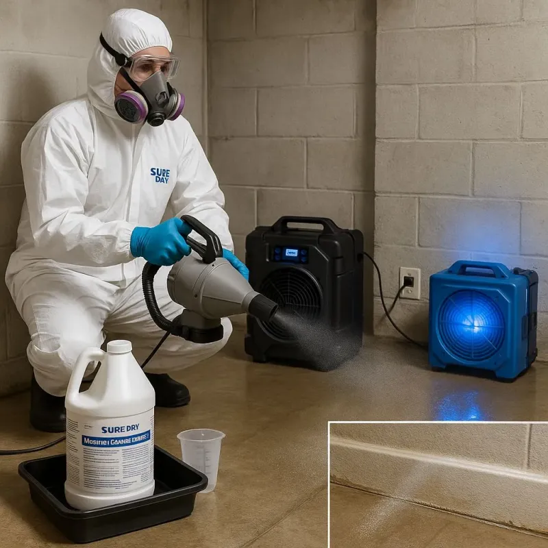 Sanitization and Odor Removal process in Gustine, CA