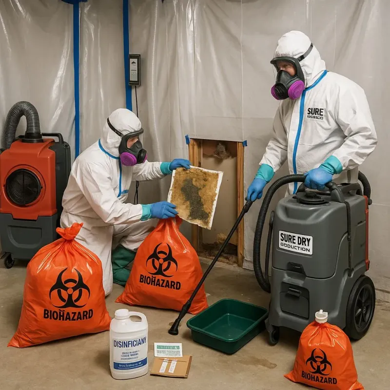 Contaminated Water Handling Protocols process in Gustine, CA